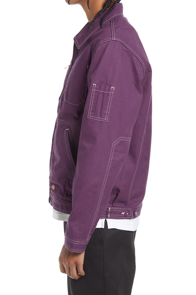 R2R Eisenhower Utility Jacket, Alternate, color, STONEWASHED PLUM
