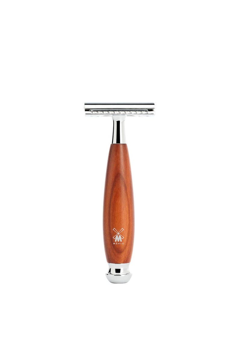 Vivo Plumwood Safety Razor, Main, color, Plumwood