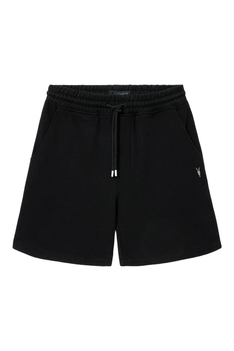 Asher Sweat Shorts, Alternate, color, JET BLACK
