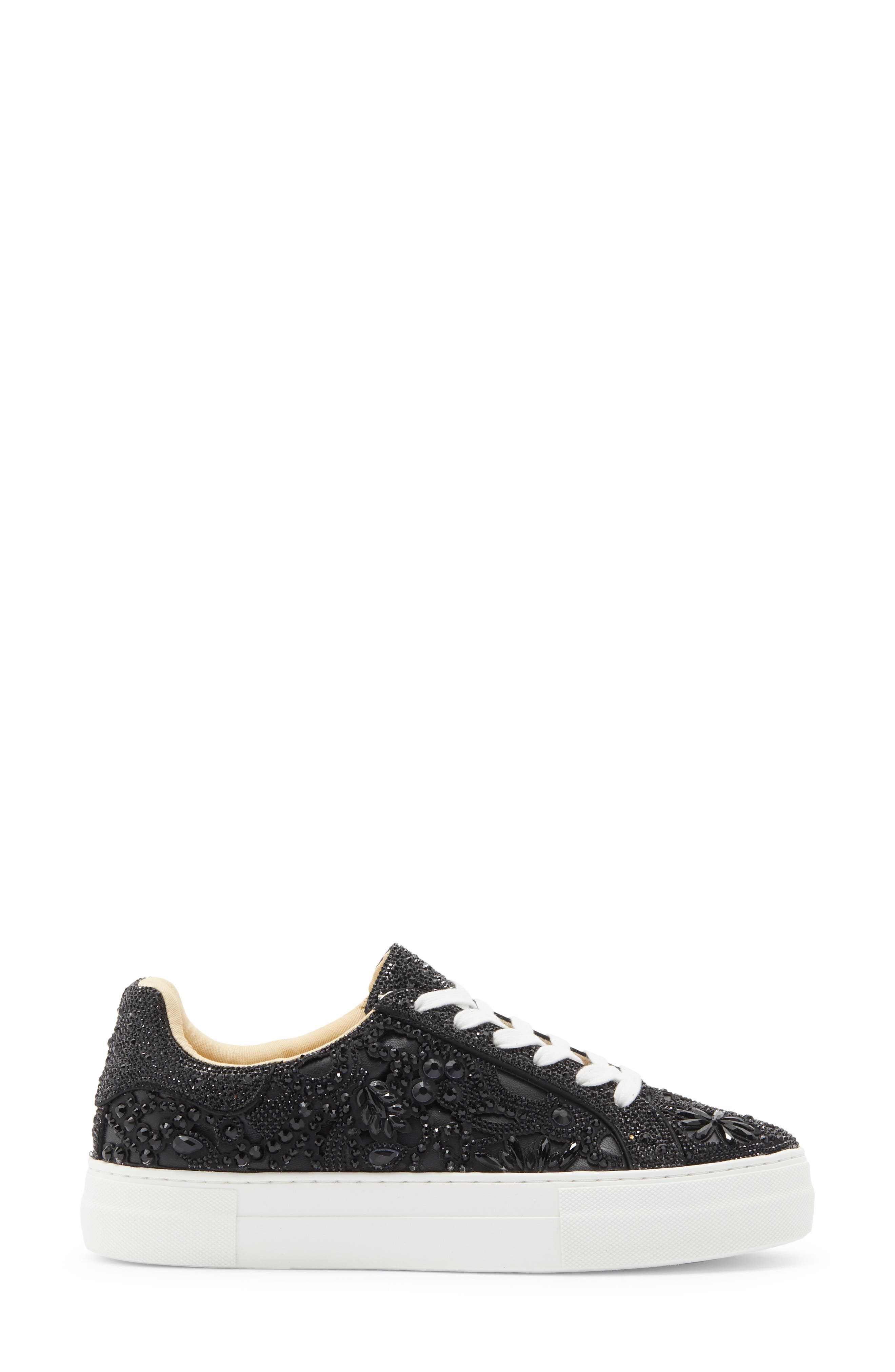 Reily Sneaker, Alternate, color, BLACK