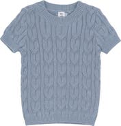 Mr. Mr. Soft Cotton Mixed Cable Knit Sweater