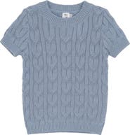 Mr. Mr. Soft Cotton Mixed Cable Knit Sweater