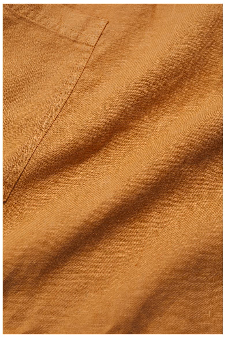 Haneth Linen Midi Dress, Alternate, color, MANGO