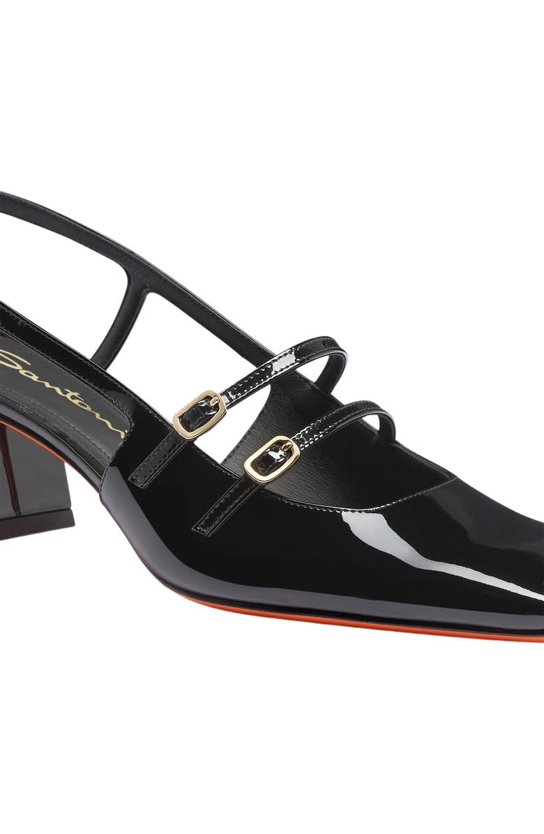 Santoni Women's mid-heel slingback, Alternate, color,