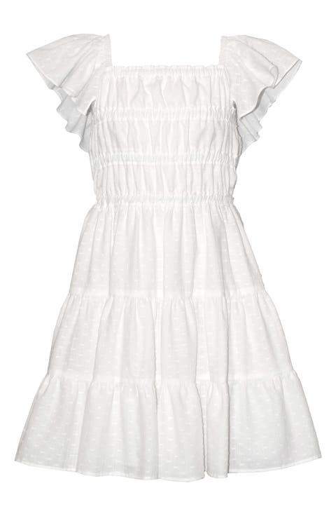 Kids' Angel Wing Cotton Dress (Big Kid)