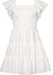 Iris & Ivy Kids' Angel Wing Cotton Dress