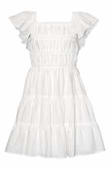Iris & Ivy Kids' Angel Wing Cotton Dress