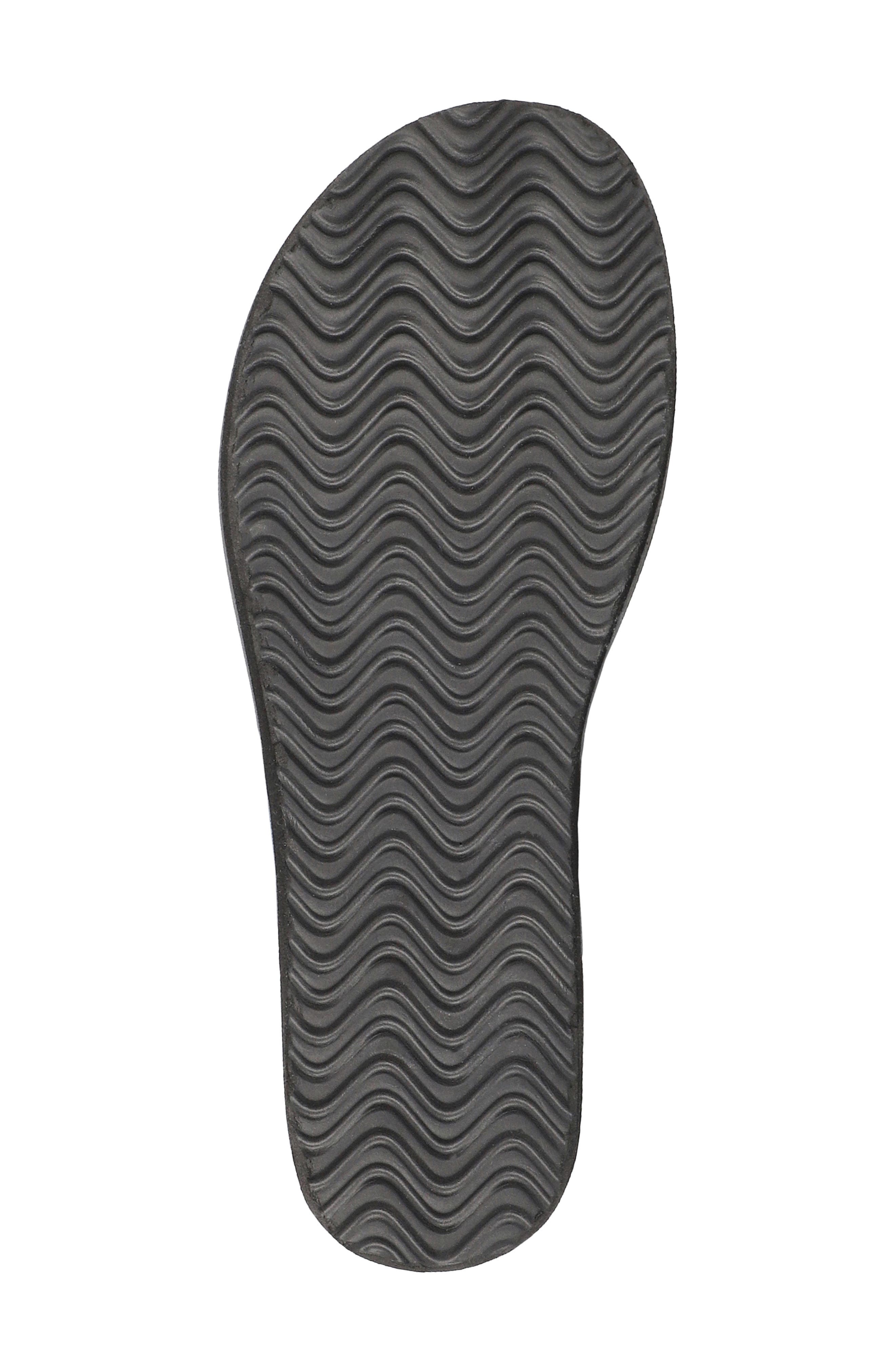 Wanderlust Thong Sandal, Alternate, color, BLACK WOVEN