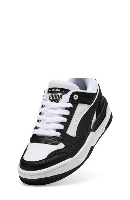 Puma Kids' Rebound Retro Low Top Sneaker In Black