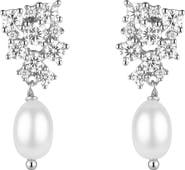Untamed Petals First Dance Pearl Drop Earrings