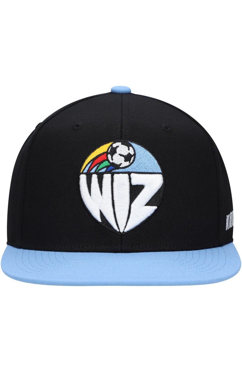 Mitchell & Ness Men's Mitchell & Ness Black Sporting Kansas City Throwback Logo Snapback Hat, Alternate, color, Black
