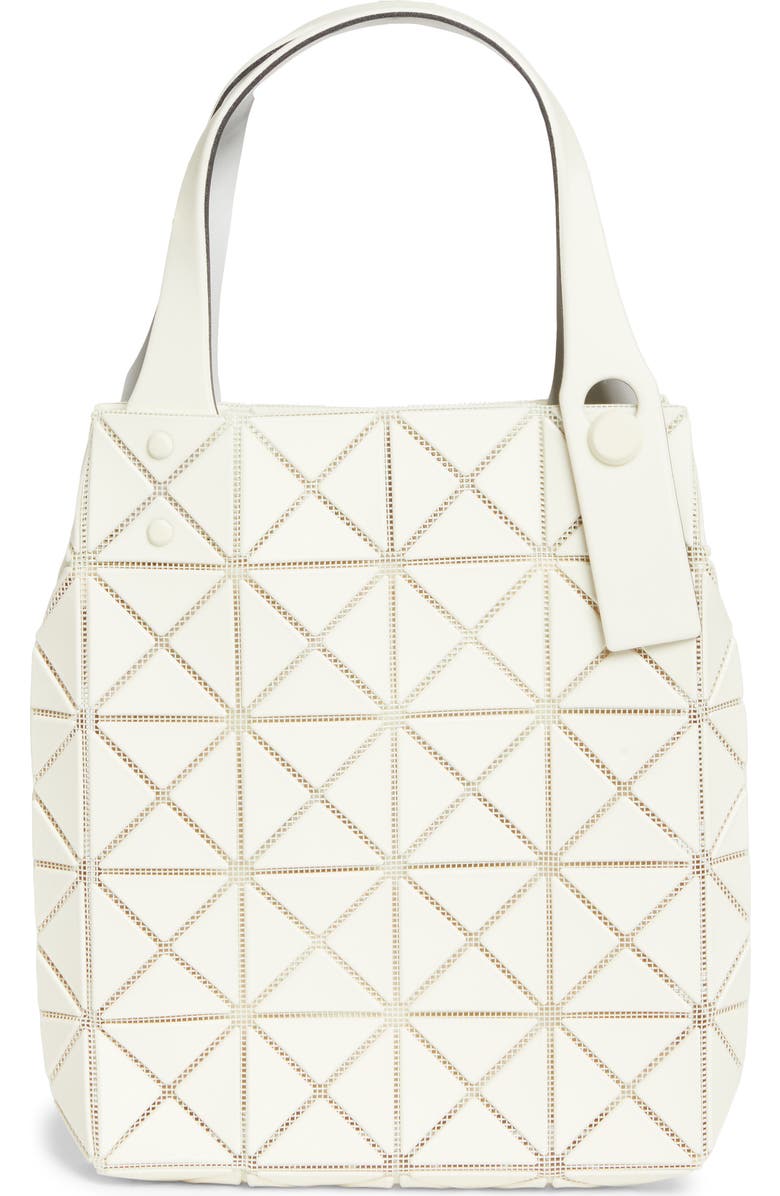 Bao Bao Issey Miyake Prism Plus Tote, Alternate, color, Ivory
