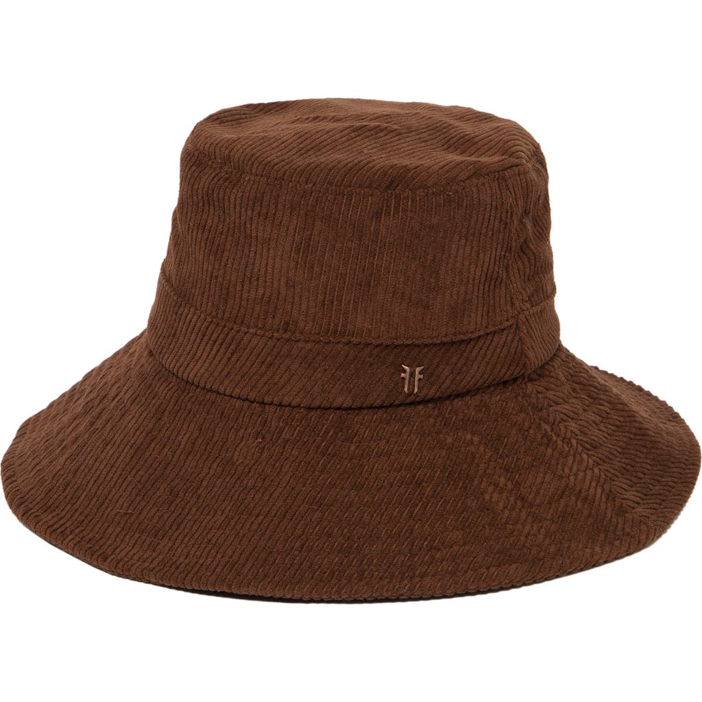 San Diego Hat Corduroy Bucket Hat In Brown