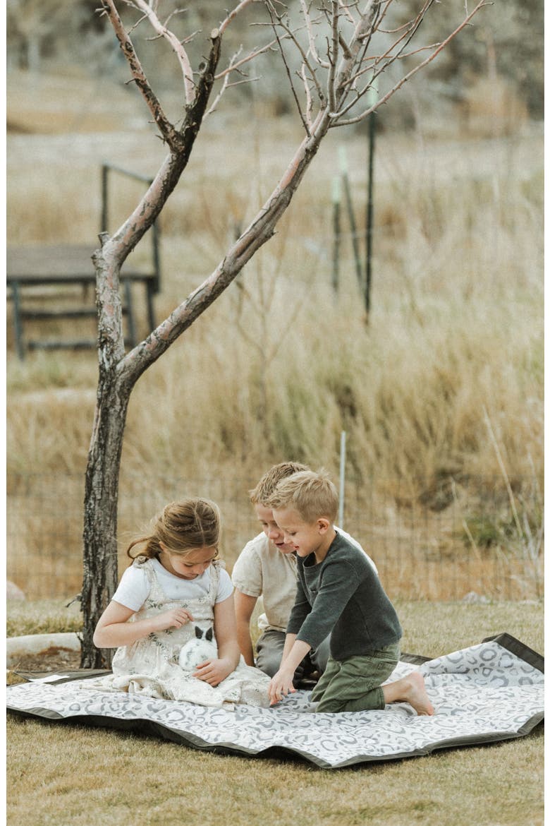 5 x 7 Outdoor Blanket, Alternate, color, SNOW LEOPARD
