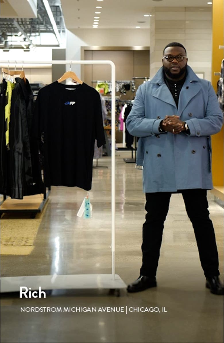 Skate Fit Exactly The Opposite Embroidered Graphic T-Shirt, sales video thumbnail