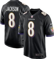 Nike Men's Nike Lamar Jackson Black Baltimore Ravens Alternate Game Jersey