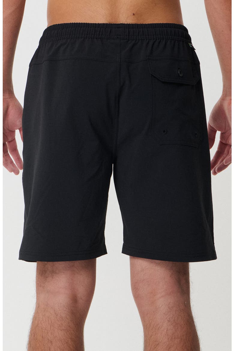 Search Cordura® Swim Trunks, Alternate, color, BLACK