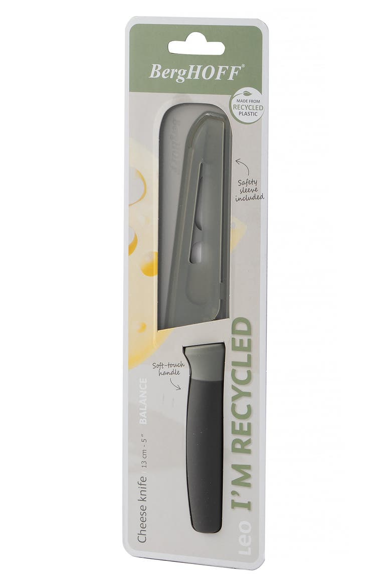 Leo Balance Nonstick Cheese Knife 2-Piece Set, Alternate, color, GRAY