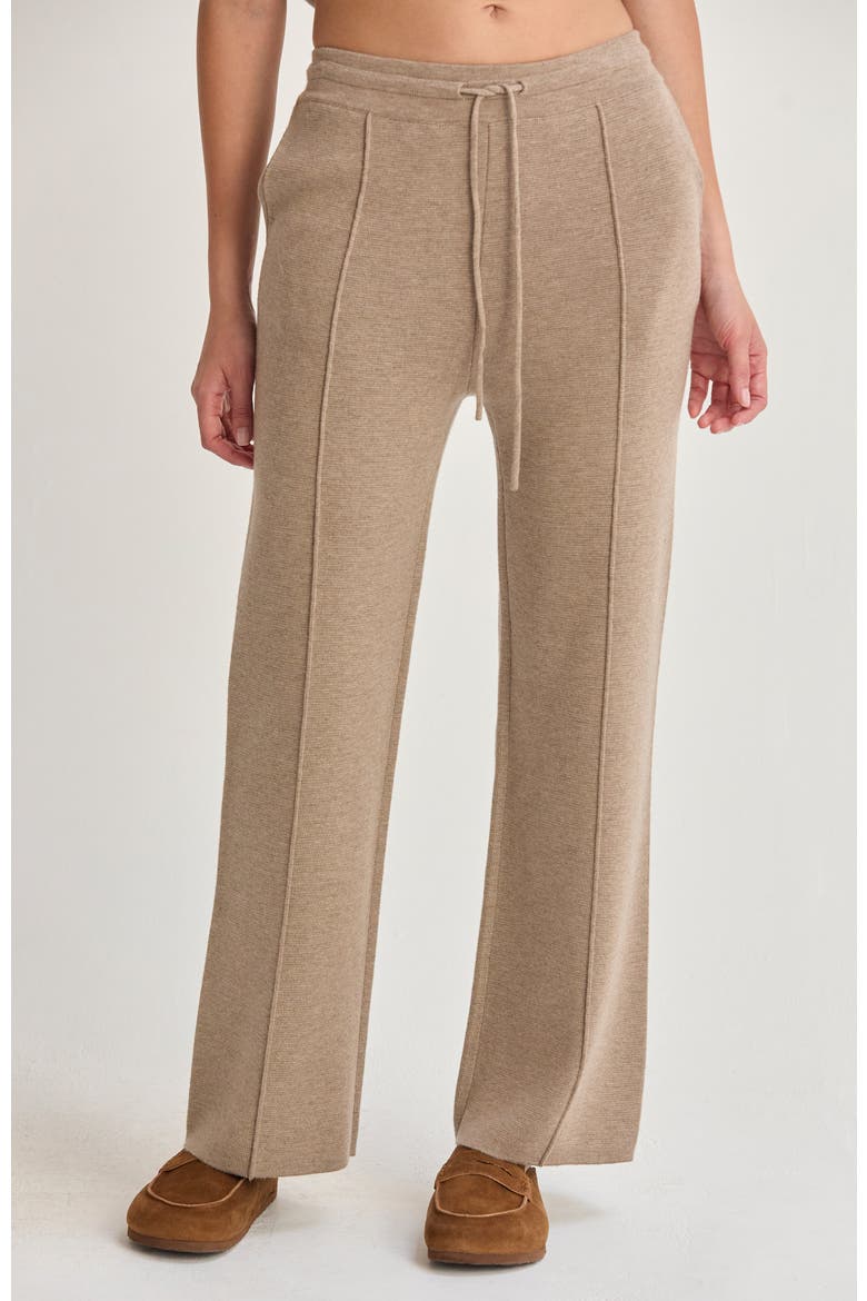 Lounge Sweater Knit Pants, Main, color, Taupe