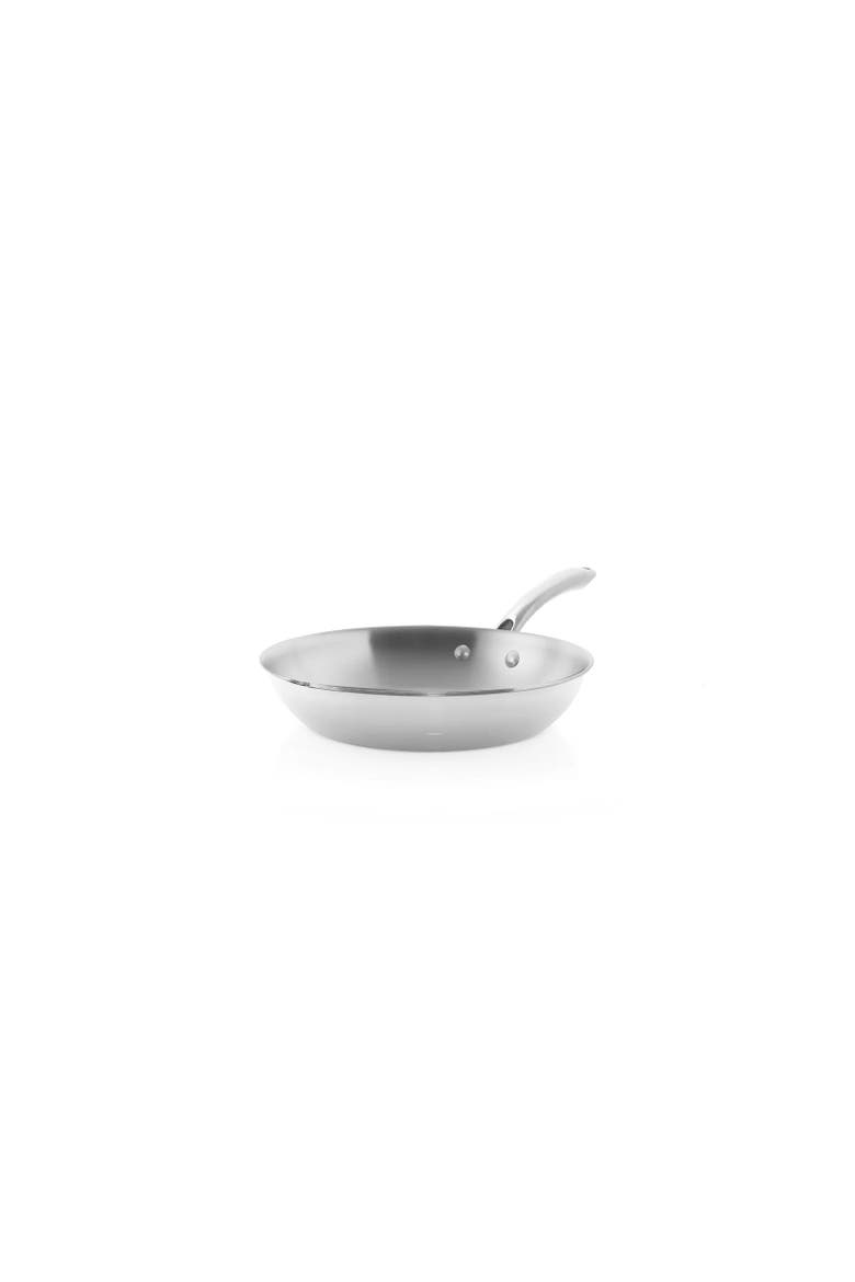 3.Clad 10-Inch Fry Pan, Alternate, color, Silver