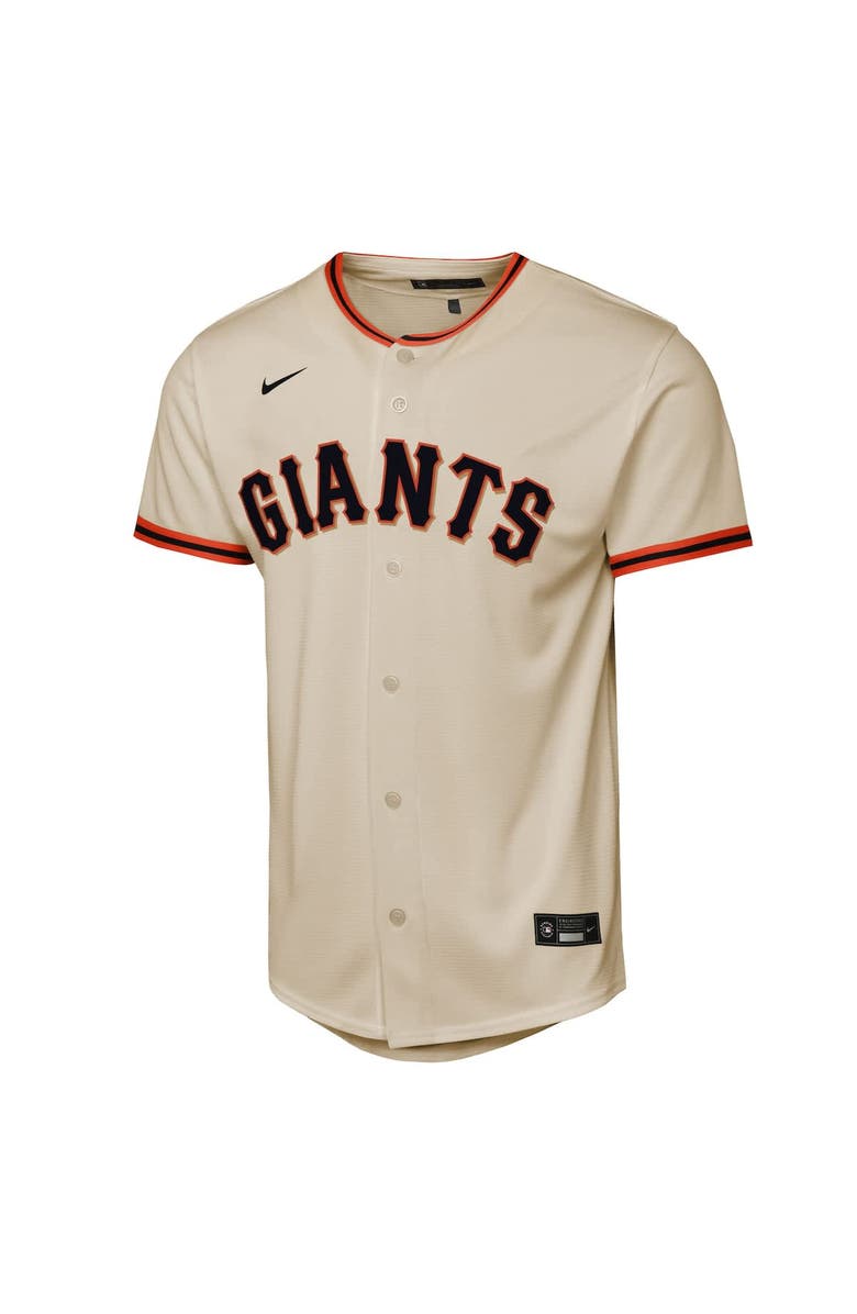 Nike Youth Nike Mike Yastrzemski Cream San Francisco Giants Home Replica Player Jersey, Alternate, color, 