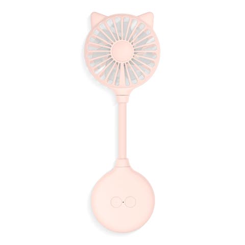 Cat Ear Beauty Fan With Suction Cup Mount
