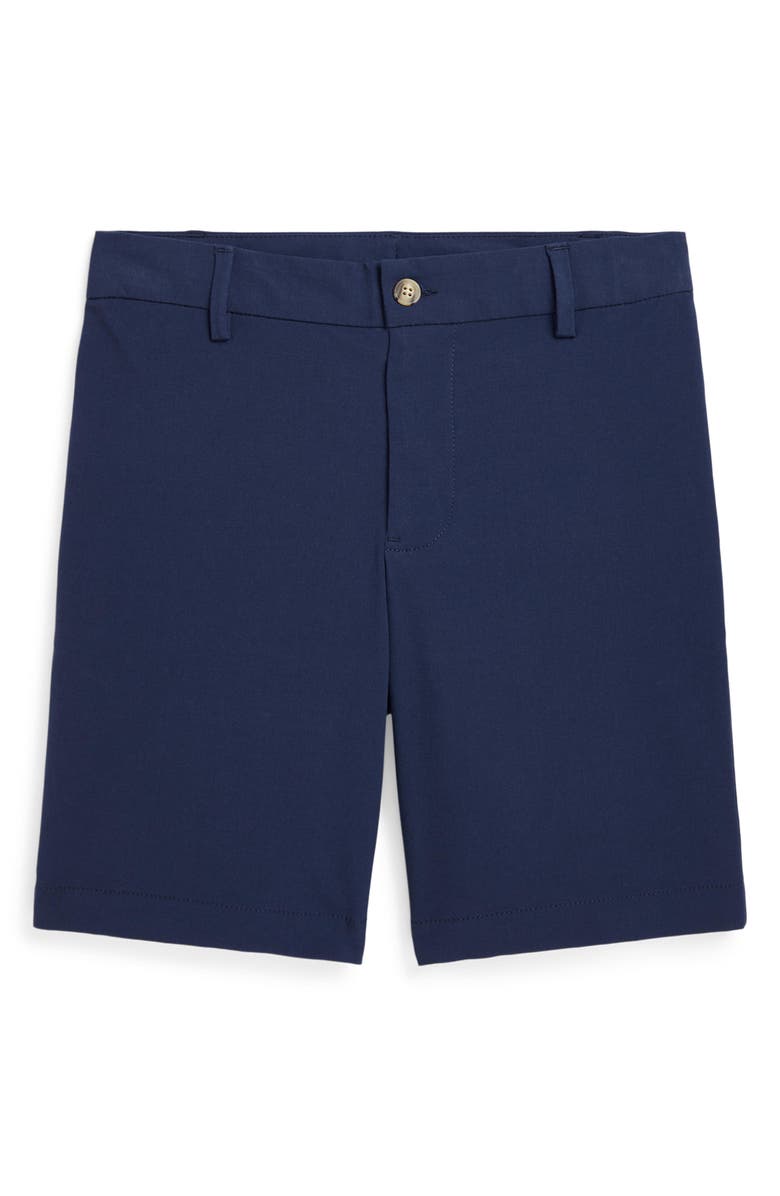 Polo Ralph Lauren Kids' Weekend Flat Front Stretch Chino Shorts, Main, color, 