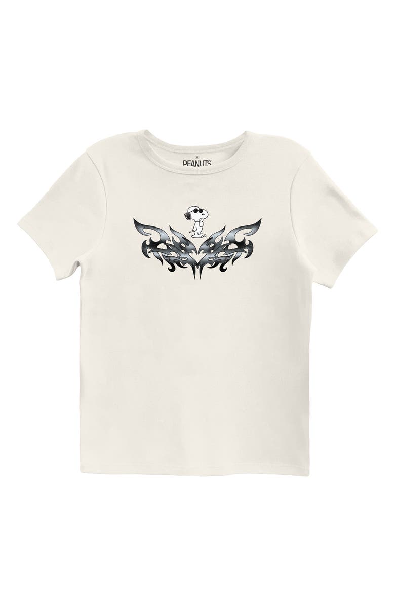 Ripple Junction Peanuts Y2K Graphic T-Shirt, Main, color, Cream