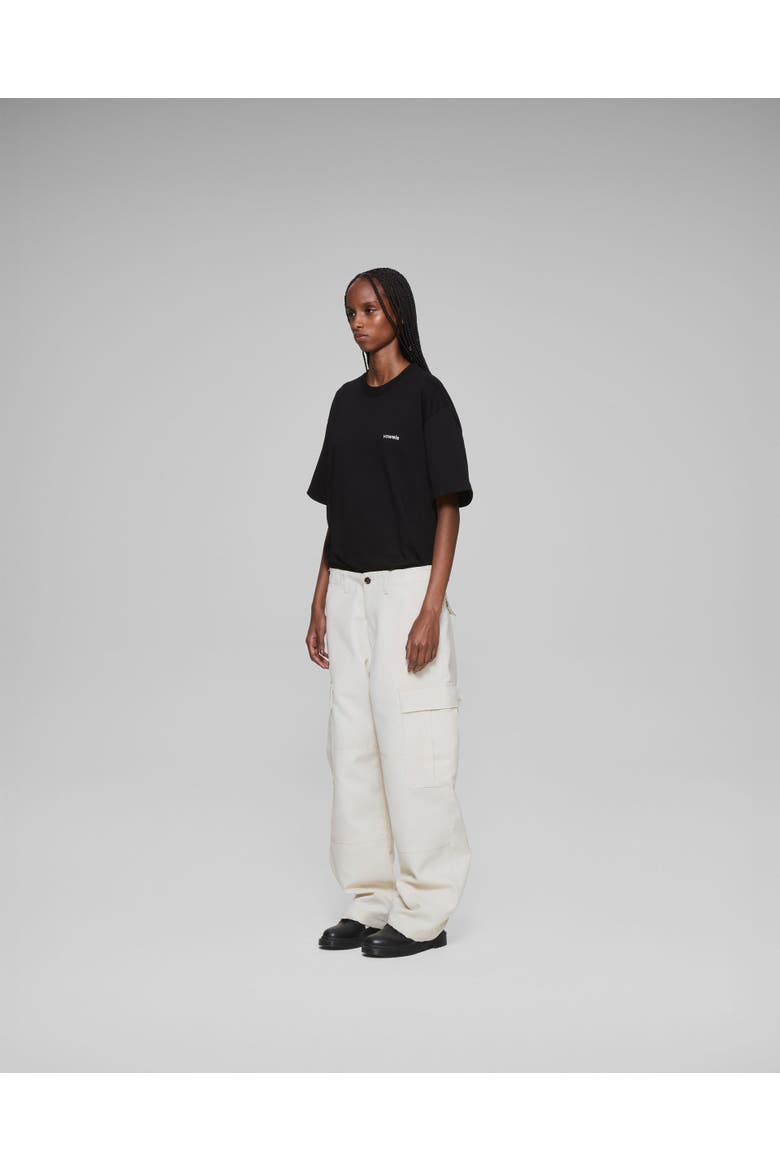 Wool Blend Cargo Pant, Alternate, color, Cream