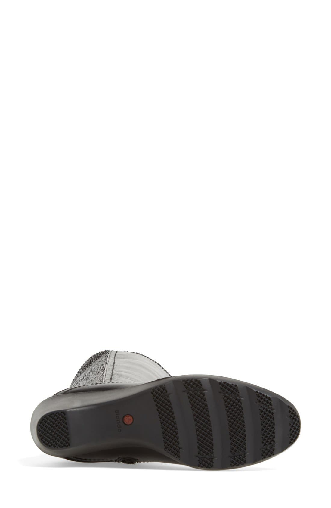 Blondo 'Lauren' Waterproof Wedge Boot, Alternate, color, 