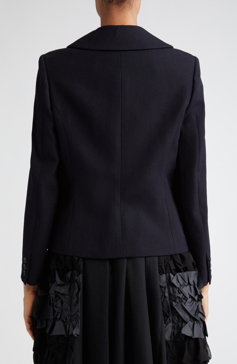 Comme des Garçons Comme des Garçons Wool Gabardine Jacket, Alternate, color,