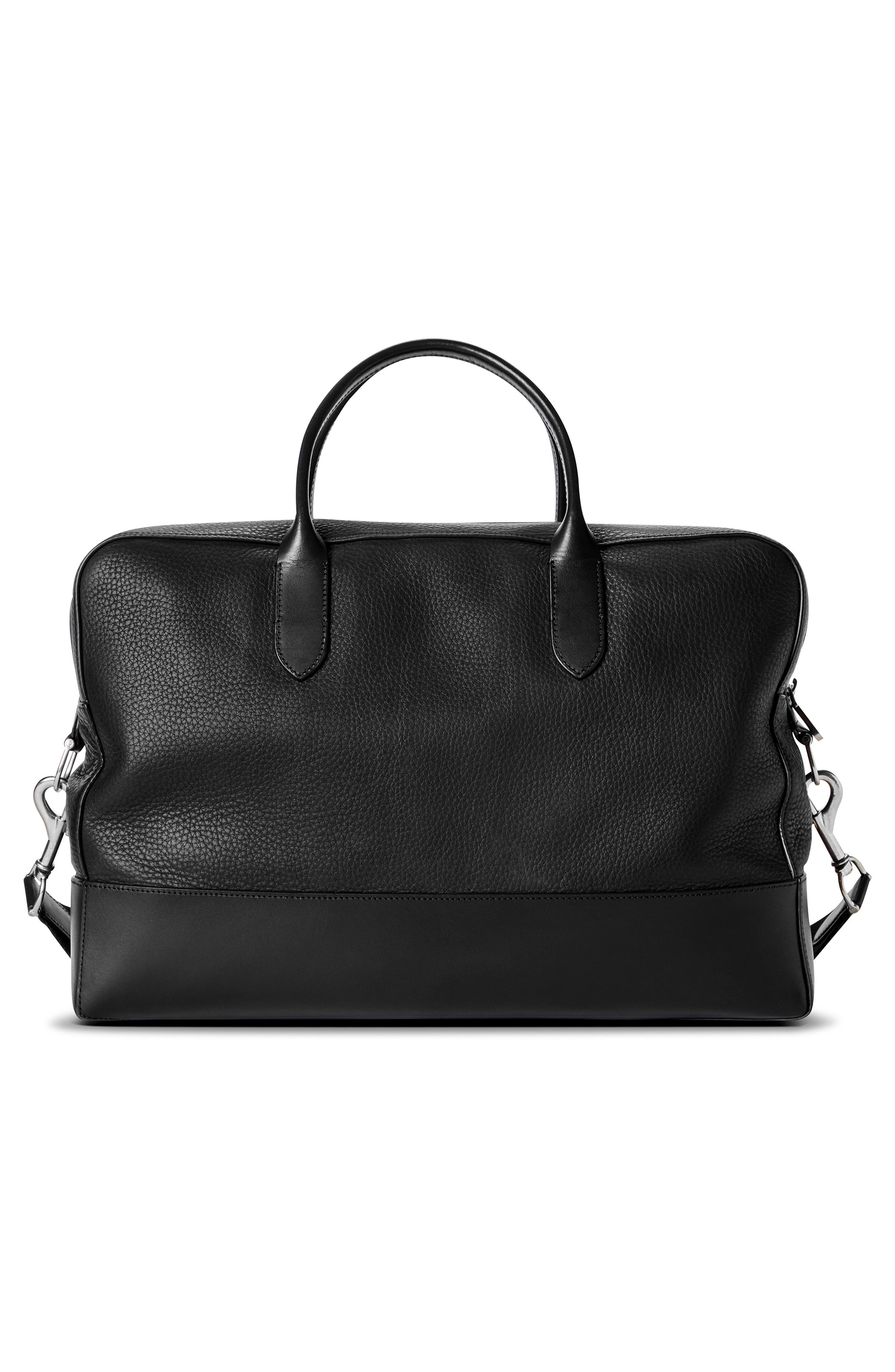 Shinola Canfield Double Zip Natural Grain Briefcase, Alternate, color, 