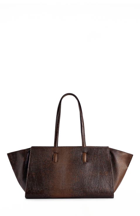 Monument Tote Bag - Leather