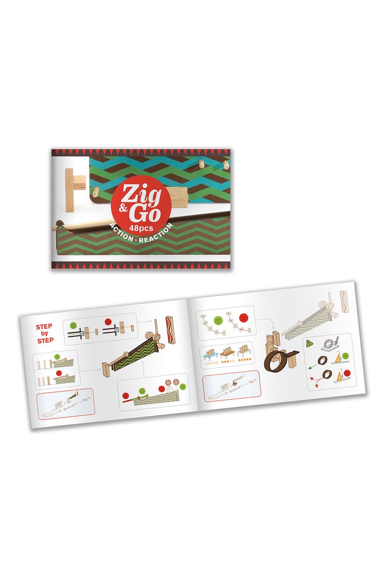 Zig & Go Big Boum Wall 48-Piece Construction Set, Alternate, color, MULTI