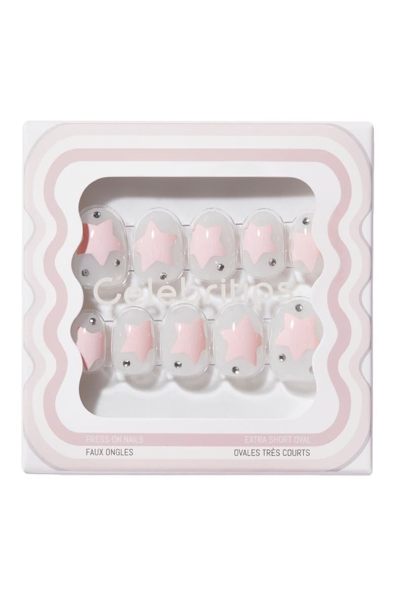 Star Candy Press-On Nails, Main, color, STAR CANDY
