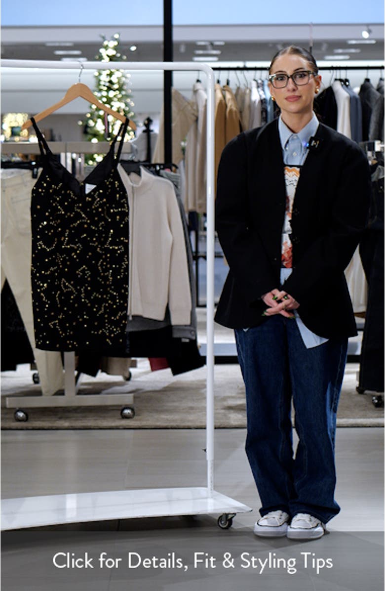 Fallon Studded Minidress, sales video thumbnail