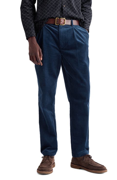 Yeoman Organic Cotton Corduroy Straight Leg Pants