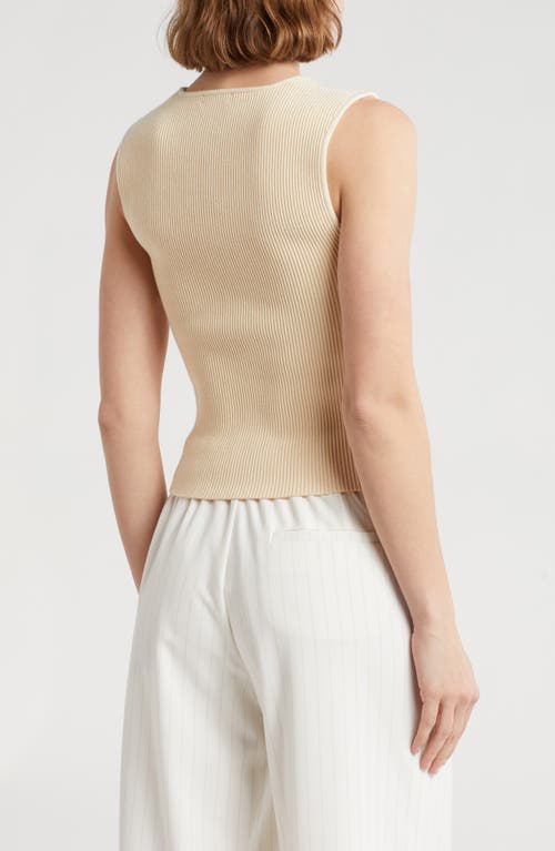 Leith Square Neck Sweater Tank