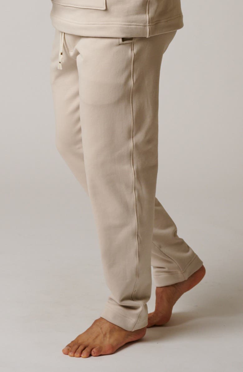 LEISURE LAB Zen Sweatpants, Alternate, color, Mushroom