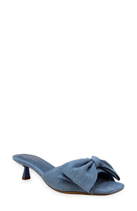 Ella Kitten Heel Slide Sandal (Women)