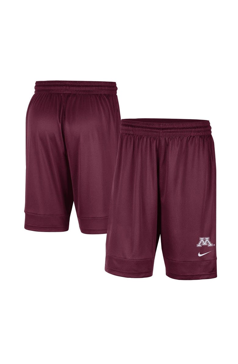 Nike Men's Nike Maroon Minnesota Golden Gophers Fast Break Team Performance Shorts, Alternate, color, 