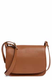 Large Le Foulonné Leather Crossbody Bag
