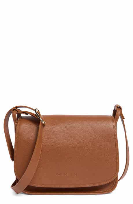 Large Le Foulonné Leather Crossbody Bag