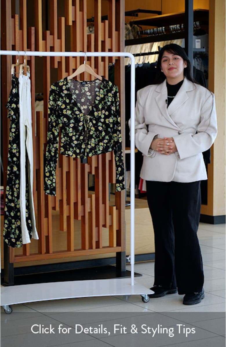 Tyra Tie Front Top, sales video thumbnail