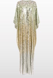 Jenny Packham Fontaine Sequin-Embellished Maxi Dress