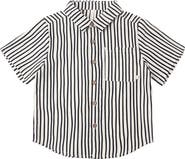 Rylee + Cru Kids' Stripe Short Sleeve Shirt