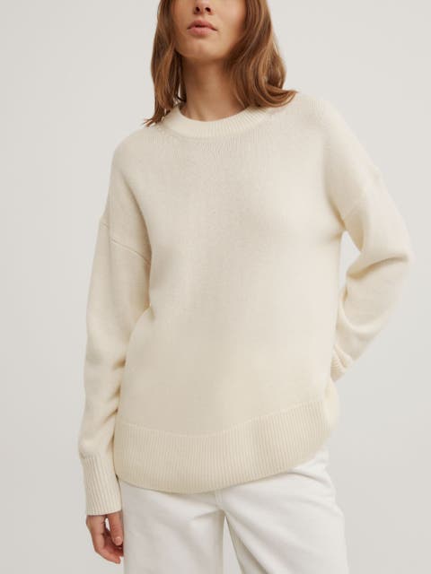 Relaxed Crew Neck Knit