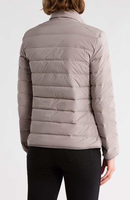 Theory Lightweight Down Jacket In Brown