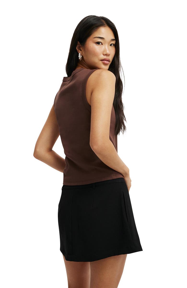 Cotton On Women's Luis Suiting Skirt, Alternate, color, Black