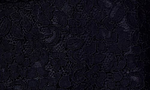Endless Rose Lace Cutout Long Sleeve Minidress In Black